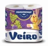 VEIRO Classic Plus 2 слоя 2 рулона Бумажное полотенце - КОЛОРЛОН ВТД Новосибирск