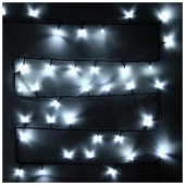 Гирлянда для улицы 7.0 м, 80 ламп LED, Белый, 8 реж, черн.пров. - КОЛОРЛОН ВТД Новосибирск