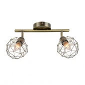 Потолочный светильник  Escada 1128/2P E14*40W Antique brass - КОЛОРЛОН ВТД Новосибирск