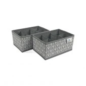 Органайзер для хранения белья, ЛИСТЬЯ,набор 2шт.,5 секций 21x14x10 - КОЛОРЛОН ВТД Новосибирск