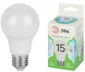 15W ЭРА GREEN LINE LED A60-15W-840-E27 GL E27 15 Вт груша яркий белый свет - КОЛОРЛОН ВТД Новосибирск