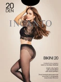 Колготки BIKINI 20 Incanto 10/100 (NERO, 2) - КОЛОРЛОН ВТД Новосибирск