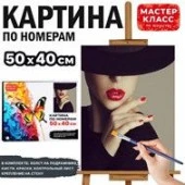 MKR5040-13 Набор для рисования "Картина по мемерам 50х40 см. Элегантность" - КОЛОРЛОН ВТД Новосибирск
