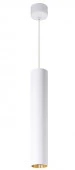 Светильник на подвесе MR11 35W, 230V, белый + золото, D40*H250 ML1018 - КОЛОРЛОН ВТД Новосибирск
