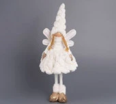 Фигура новогодняя Ангел 44х20х15см LED (крылья светятся) арт.2024-0061 Код272955 - КОЛОРЛОН ВТД Новосибирск