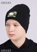 CLEVER 546620р Шапка детская, 52-54, Черный - КОЛОРЛОН ВТД Новосибирск