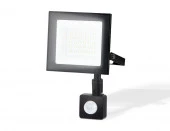 30W Прожектор LED с датчиком движения ST8113 BK черн IP65 LED 6500K 30W 134*116*26 - КОЛОРЛОН ВТД Новосибирск