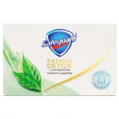 SAFEGUARD Мыло туалетное  Natural Detox С Экстрактом Чайного дерева с антибактер эффектом 110г - КОЛОРЛОН ВТД Новосибирск