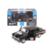 1200074ТМ "Автопанорама" Машинка металлическая, 1:43, цвет черный, инерция, в/к 14*7*5,5 см - КОЛОРЛОН ВТД Новосибирск
