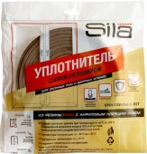 Sila/Сила E 6, уплотнитель самоклеящийся, белый, (1к-18шт) - КОЛОРЛОН ВТД Новосибирск