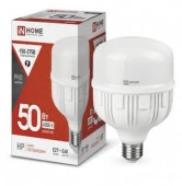 Лампа сд LED-HP-PRO 50Вт 230В Е27 с адаптером E40 4000К 4750Лм IN HOME - КОЛОРЛОН ВТД Новосибирск