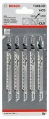 BOSCH Professional5 ЛОБЗИКОВЫХ ПИЛОК T 301 CD, HCS 2608637590 - КОЛОРЛОН ВТД Новосибирск