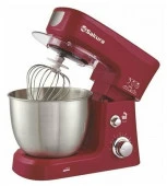 SAKURA миксер электр с чашей SA-6327R планетарный 1000Вт 3,5л 6скор - КОЛОРЛОН ВТД Новосибирск