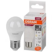Лампа LEDVANCE LED 7 Вт E27 3000К 560Лм шарик 220 В (замена 60Вт) OSRAM - КОЛОРЛОН ВТД Новосибирск