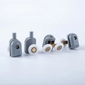 Ролики, 2 верхних, двойные; 2 нижних, одинар, D=23 мм, серый, ст 4 мм, IDDIS, 966M23GR4DZ - КОЛОРЛОН ВТД Новосибирск