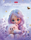 48ДмТ5В_35771 Дневник для 1-4кл. 48л А5ф тв.пер зап.. фор. Со справ.инф глянц. лам.  -Лилу- - КОЛОРЛОН ВТД Новосибирск