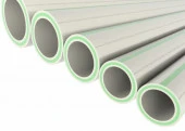 Труба PN 20 Faser Д=32*5,4 со стекловолокном (FV-PLAST) серый (Чехия) (40) - КОЛОРЛОН ВТД Новосибирск