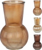 Ваза для цветов, цвет в асс., разм. 11,5x11,5x20 см. HC7430570 - КОЛОРЛОН ВТД Новосибирск