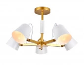 Люстра TR3101/5 WH/GD белый/золото E14 D680*370 - КОЛОРЛОН ВТД Новосибирск
