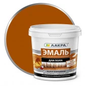 Эмаль акрил. д/пола Лакра Зол.-корич. 0,9кг Л-С - КОЛОРЛОН ВТД Новосибирск