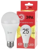 25W  ЭРА RED LINE LED A65-25W-827-E27 R 25Вт груша теплый белый свет - КОЛОРЛОН ВТД Новосибирск