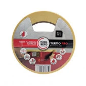 Лента малярная клейкая на крепированной бумаге TERMOPRO, 25мм х 50м, Россия, PQ - КОЛОРЛОН ВТД Новосибирск