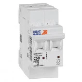 KEAZ 2P C 50А 4.5кА Автомат OptiDin BM63 326808 - КОЛОРЛОН ВТД Новосибирск
