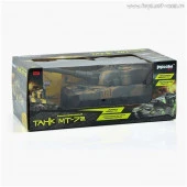 Танк р/у Mioshi Army "МТ-72" (26 см, движение 360,  свет, звук, аккум., бат., кор-зелён.) - КОЛОРЛОН ВТД Новосибирск