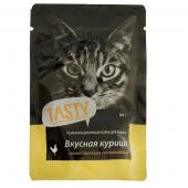 Tasty  влаж.д/кошек 85г курица в желе - КОЛОРЛОН ВТД Новосибирск