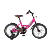 ***CR-B2-0116PK Детский велосипед City-Ride  Roadie , рама сталь , диск 16 сталь , крылья сталь - КОЛОРЛОН ВТД Новосибирск