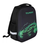 Ранец школьный ATTOMEX "Optima. Turbo" 7033503 жёст.,37*28*18см,700гр.,светоотр.эл. - КОЛОРЛОН ВТД Новосибирск