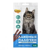 Мнямс лакомые палочки 13,5 см для кошек с форелью и лососем 3х5 г NEW РЕДИЗАЙН - КОЛОРЛОН ВТД Новосибирск
