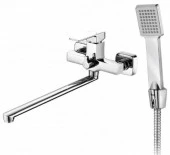 Смеситель д/ванны, GROSS AQUA, дл. излив L=35см, 2800880C-35F, Edge - КОЛОРЛОН ВТД Новосибирск