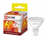 Лампа сд LED-JCDR-VC 6Вт 230В GU5.3 3000К 530Лм IN HOME - КОЛОРЛОН ВТД Новосибирск