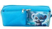 Пенал-косметичка deVENTE 210*85*60 "Cute Leopard" 7029634 (50предм.) прямоуг.,синий - КОЛОРЛОН ВТД Новосибирск
