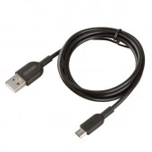 Кабель USB - microUSB 10W SKYWAY черный в пакете 1м - КОЛОРЛОН ВТД Новосибирск