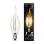 Лампа Gauss Filament Свеча на ветру 11W 810lm 2700К Е14 LED - КОЛОРЛОН ВТД Новосибирск