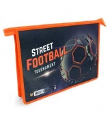 Папка д/тетрадей А4 ПЧЕЛКА ПМ-А4-29 "Street Football" пластик,на молн. - КОЛОРЛОН ВТД Новосибирск