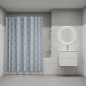 Штора для ванной, 200x180 см, Полиэстер, IDDIS, BD05P18i11 - КОЛОРЛОН ВТД Новосибирск