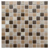 Мозаика 29,8х29,8 S-852 песочно-карамельный микс Crystal+Stone (кор. - 22 шт.) - КОЛОРЛОН ВТД Новосибирск