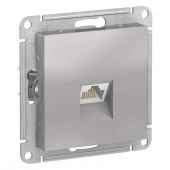 ATN000383 Алюминий Розетка ПК Cat5e Atlasdesign - КОЛОРЛОН ВТД Новосибирск