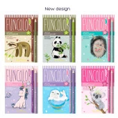 30-0061  КАРАНДАШИ ЦВЕТНЫЕ "FUNCOLOR" (пластиковые), 18 ЦВ. 6 ВИДОВ - КОЛОРЛОН ВТД Новосибирск