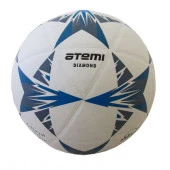 Мяч футбольный Atemi DIAMOND PVC бел/чёрн/син., р.5 , 420 г., ламинированный - КОЛОРЛОН ВТД Новосибирск