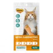 Мнямс Крем-лакомство для кошек с курицей 15 г х 4 шт. - КОЛОРЛОН ВТД Новосибирск