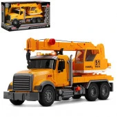 JB0404175 AUTODRIVE Фрикционный Автокран,помповый механизм,подвижн.детали,свет,звук,на бат.в/к 41,5* - КОЛОРЛОН ВТД Новосибирск