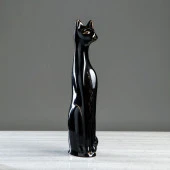 Копилка "Кот", глазурь, чёрная, 48 см 749038 - КОЛОРЛОН ВТД Новосибирск