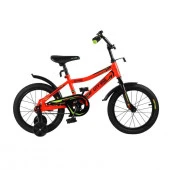 CR-B2-0216RD Детский велосипед City-Ride Spark , рама сталь , диск 16 сталь ,  цвет красный - КОЛОРЛОН ВТД Новосибирск