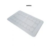 Коврик для ванной комнаты ZALEL  60*100 1-пр WHITE - КОЛОРЛОН ВТД Новосибирск