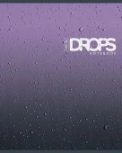 80Т5лВ1 Тетрадь 80л А5ф клетка 60-65г/кв.м на ск глянц. лам.  -Drops- - КОЛОРЛОН ВТД Новосибирск
