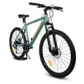 CR-B2-SH0126GN Велосипед 2х кол.CITYRIDE, сталь,кол.26",дв.ал.об,21ск,ам.вилка,зел.(19 дюйм) - КОЛОРЛОН ВТД Новосибирск